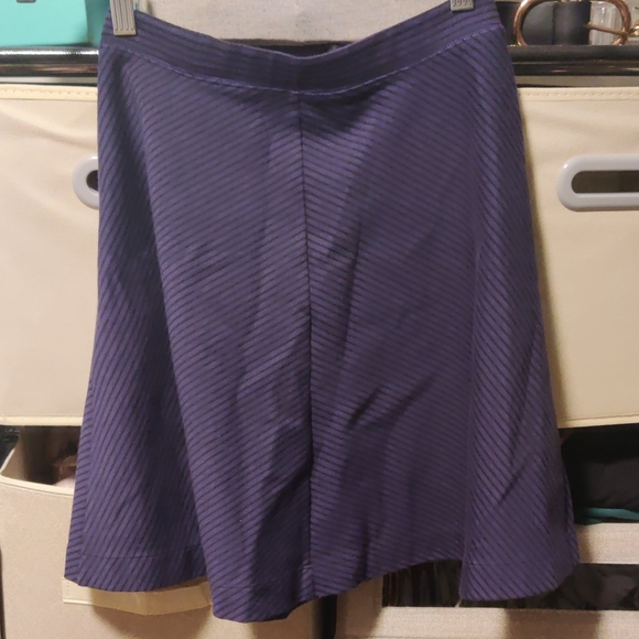 Uniqlo Blue A-Line Knee-Length Skirt for Casual Wear - Picture 3 of 7